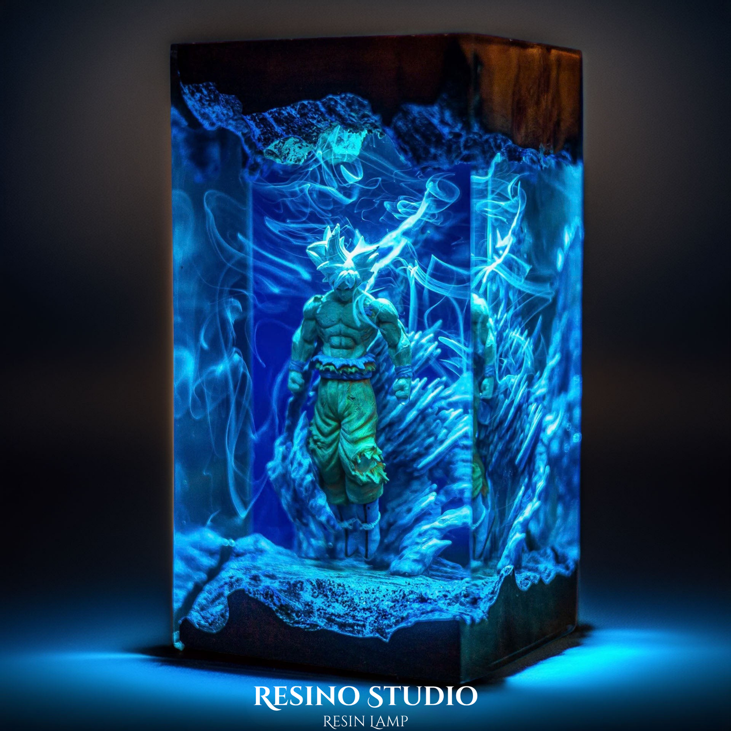 Goku Ultra Instinct Resin Lamp