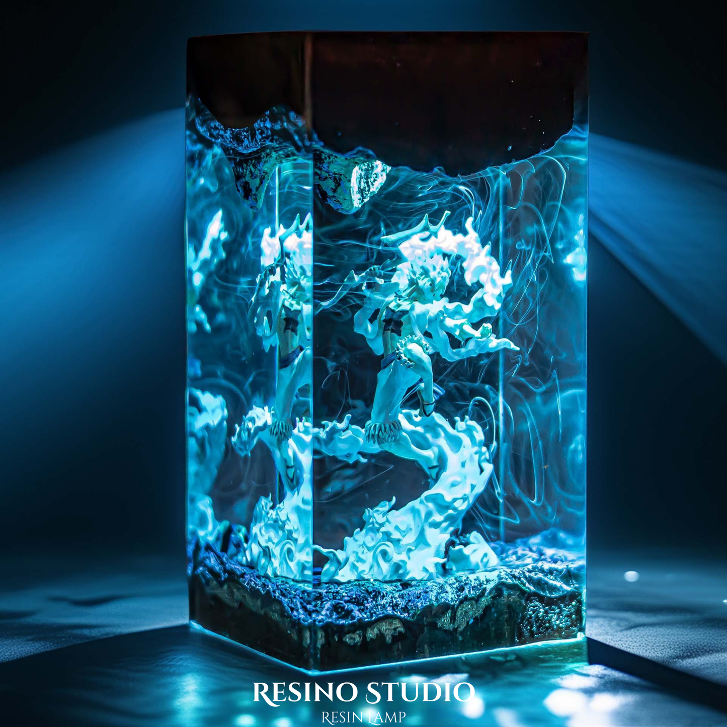 Monkey D. Luffy Gear 5 Resin Lamp, One Piece Resin Lamp