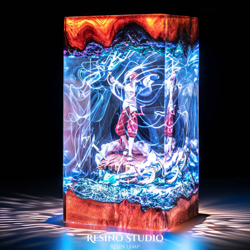 Shanks Resin Lamp, One Piece Anime Lamp