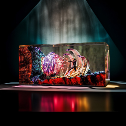 Gojo Satoru Power Resin Lamp, Jujutsu Kaisen Resin Lamp