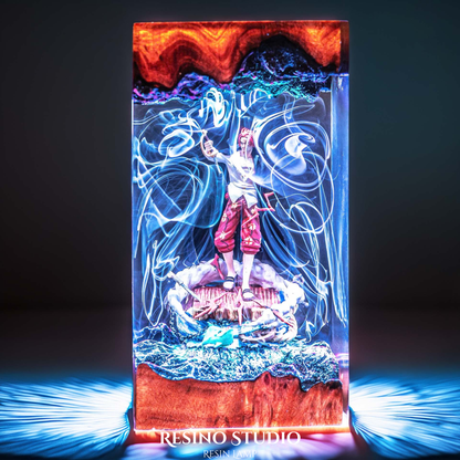 Shanks Resin Lamp, One Piece Anime Lamp