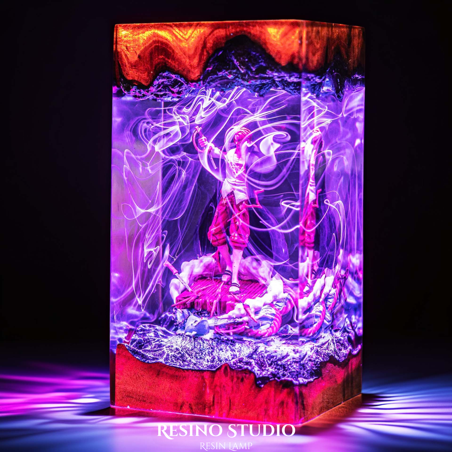 Shanks Resin Lamp, One Piece Anime Lamp