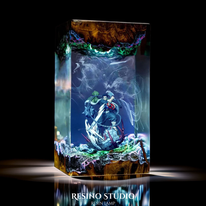 Gyomei Resin Lamp, Anime Room Decor