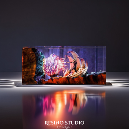Gojo Satoru Power Resin Lamp, Jujutsu Kaisen Resin Lamp
