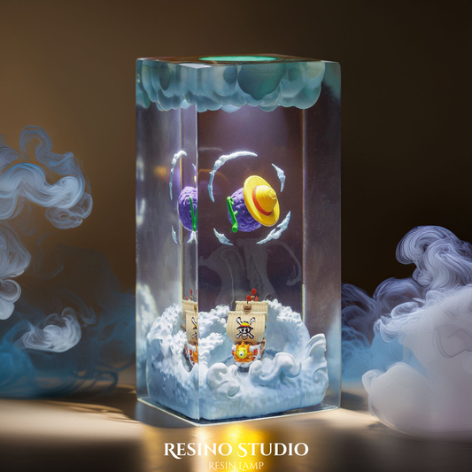 Thousand Sunny Resin Lamp, Epoxy Resin Lamp