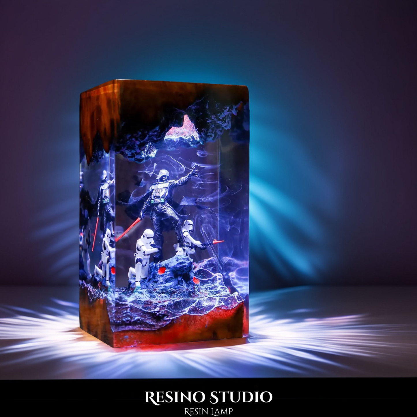 Darth Vader Resin Lamp, Star Wars Resin Lamp