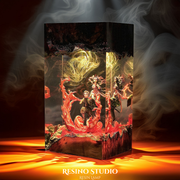 Tanjiro & Nezuko Resin Lamp, Anime Resin Lamp