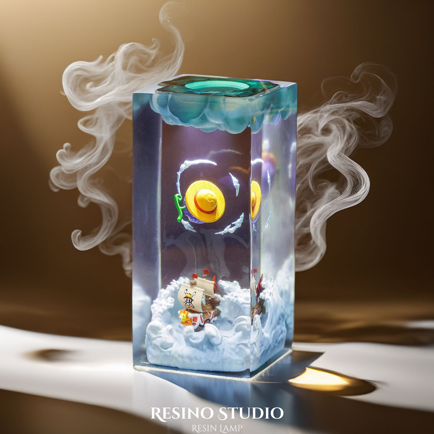 Thousand Sunny Resin Lamp, Epoxy Resin Lamp