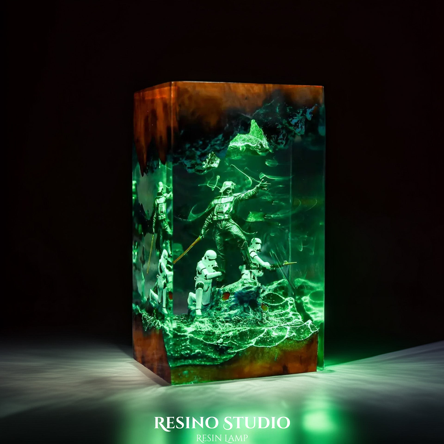 Darth Vader Resin Lamp, Star Wars Resin Lamp