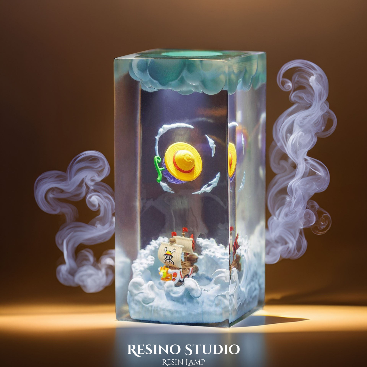 Thousand Sunny Resin Lamp, Epoxy Resin Lamp