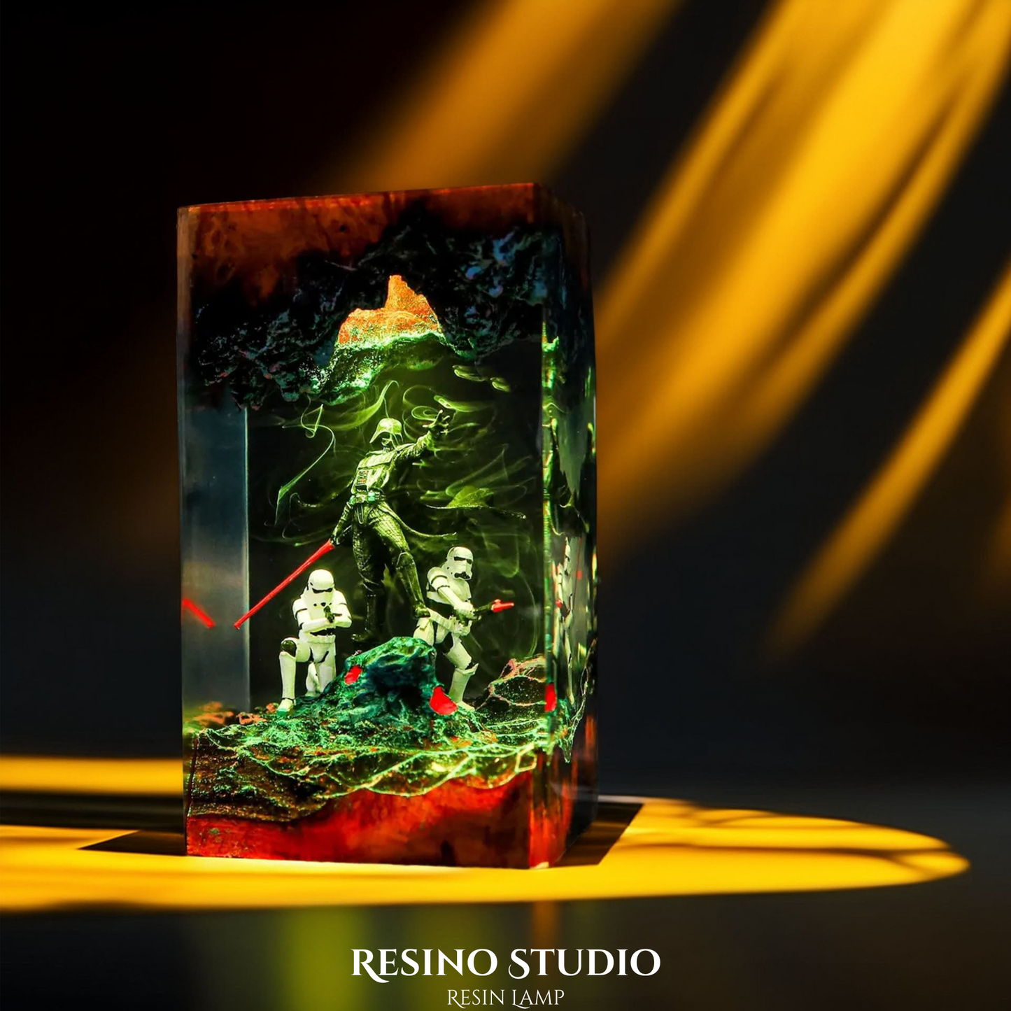 Darth Vader Resin Lamp, Star Wars Resin Lamp