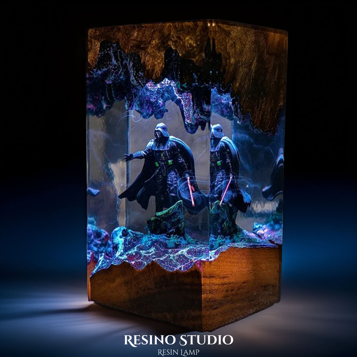 Darth Vader Resin Lamp V2, Star Wars Resin Lamp