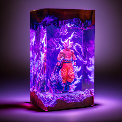 Goku Ultra Instinct Resin Lamp