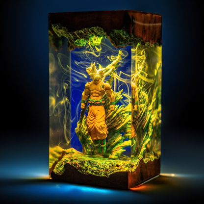 Goku Ultra Instinct Resin Lamp
