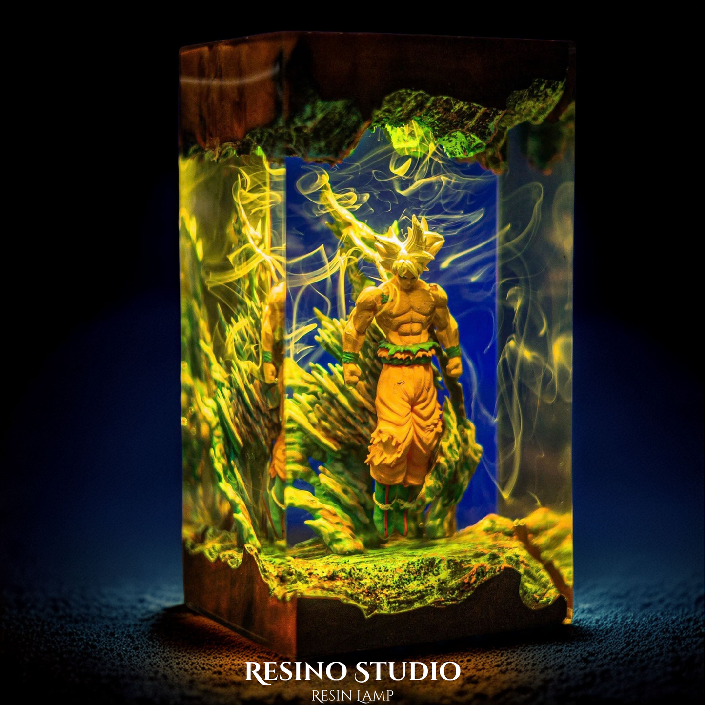 Goku Ultra Instinct Resin Lamp