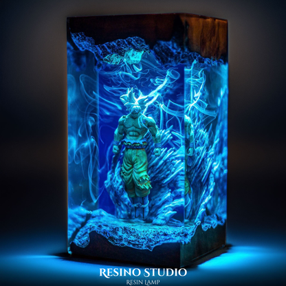 Goku Ultra Instinct Resin Lamp