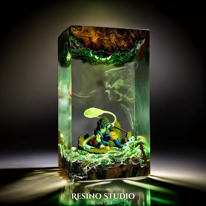 Son Goku Resin Lamp