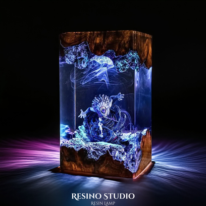 Yuta Okkotsu Resin Lamp V2, Collectible Anime Decor