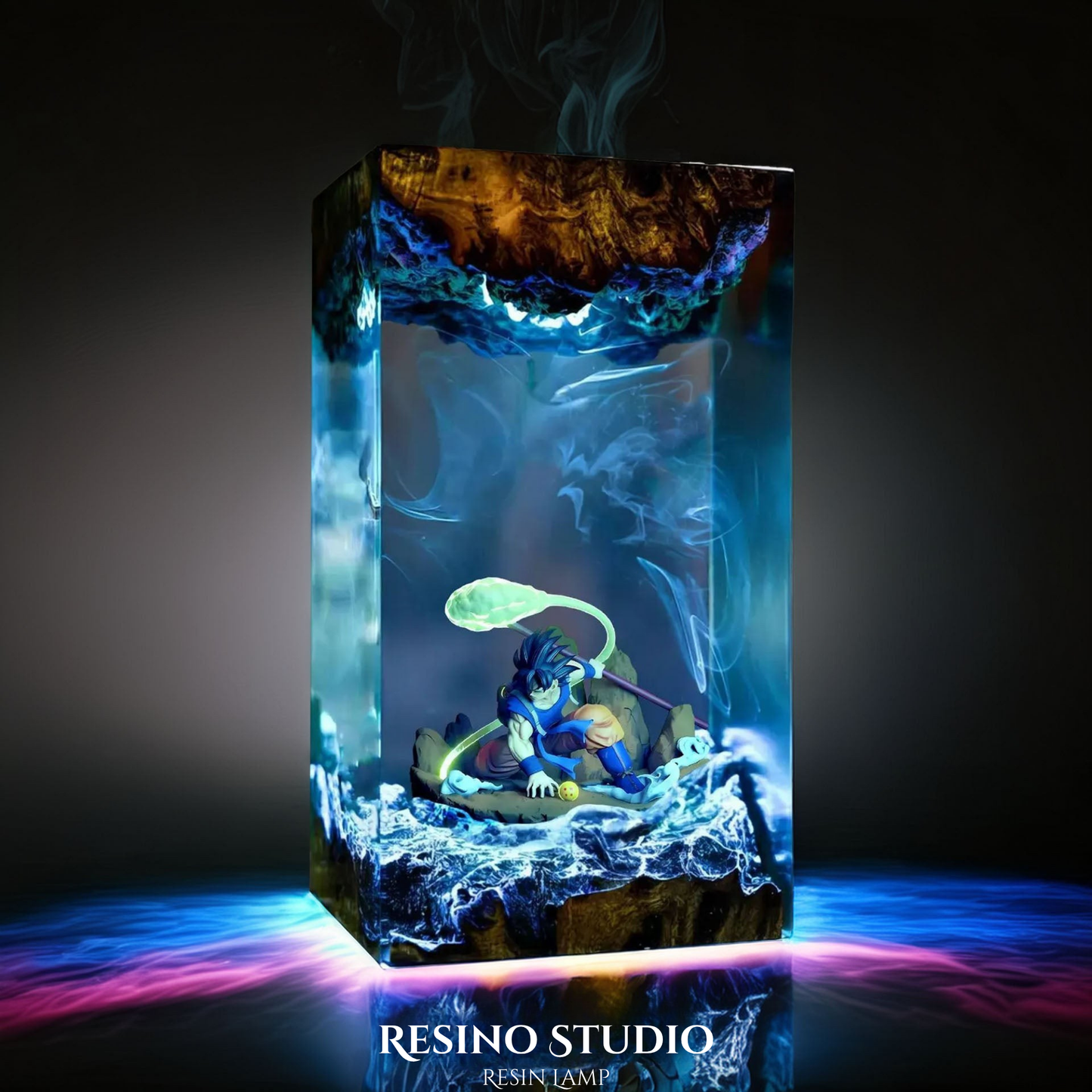 Son Goku Resin Lamp
