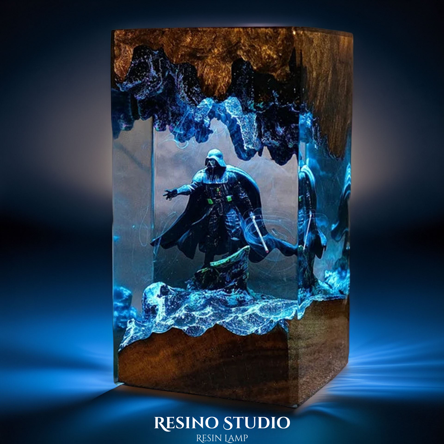 Darth Vader Resin Lamp V2, Star Wars Resin Lamp