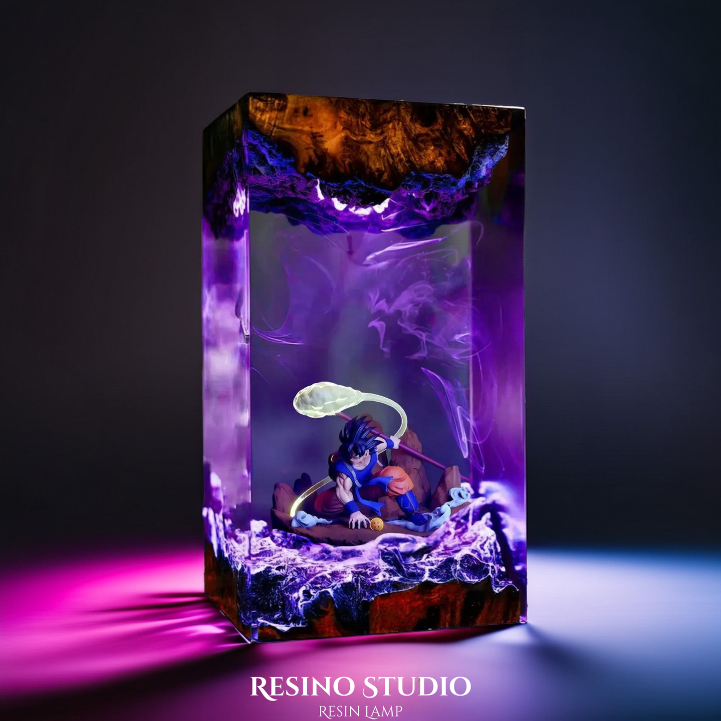 Son Goku Resin Lamp