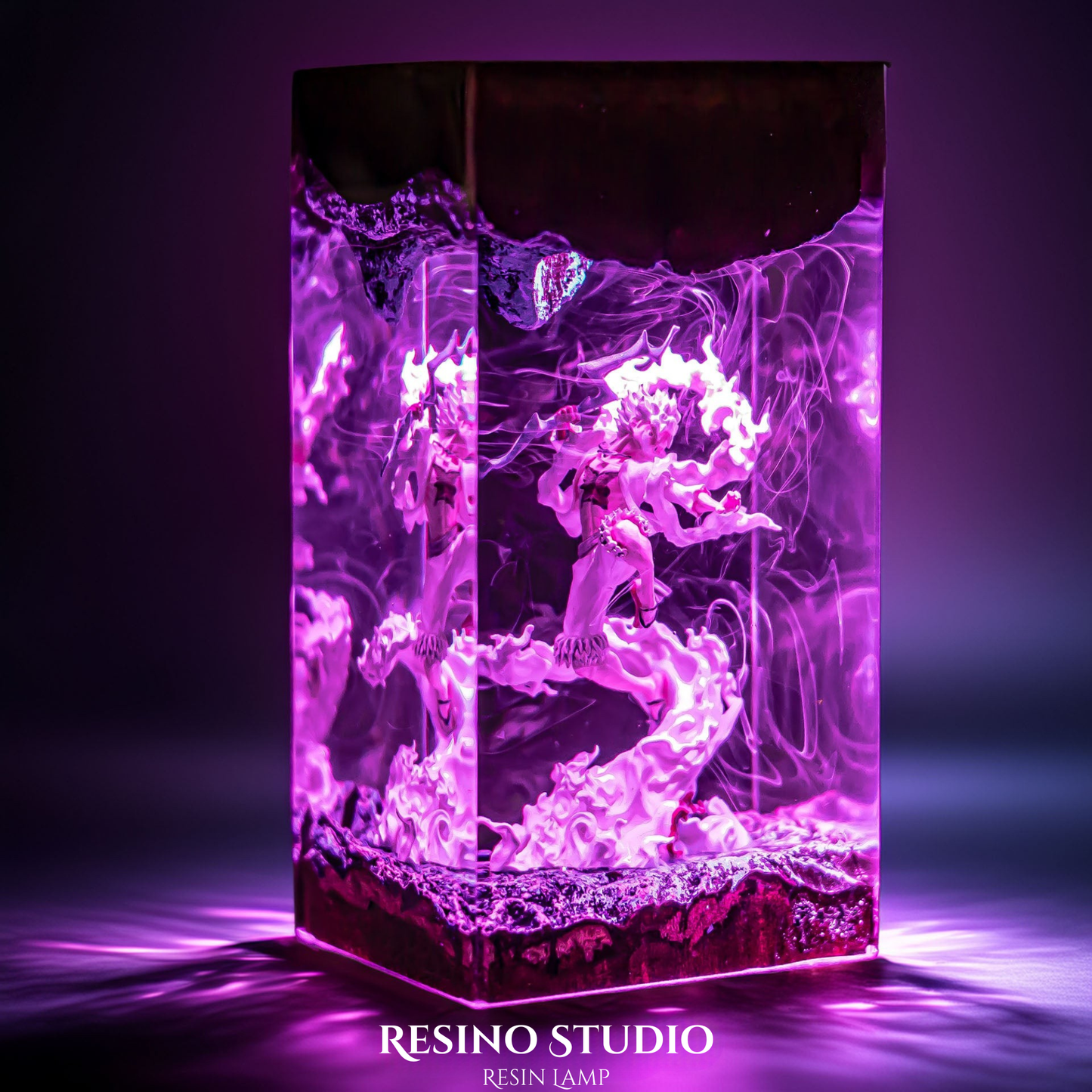 Monkey D. Luffy Gear 5 Resin Lamp, One Piece Resin Lamp