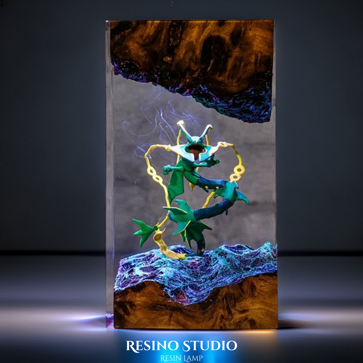 Rayquaza Resin Lamp, Pokemon LED Night Light