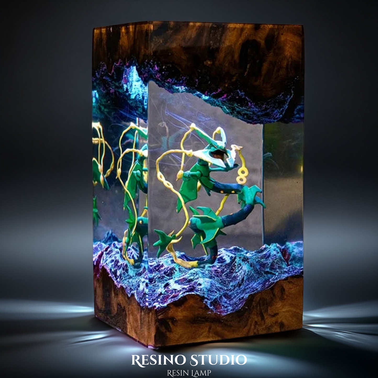 Rayquaza Resin Lamp, Pokemon LED Night Light