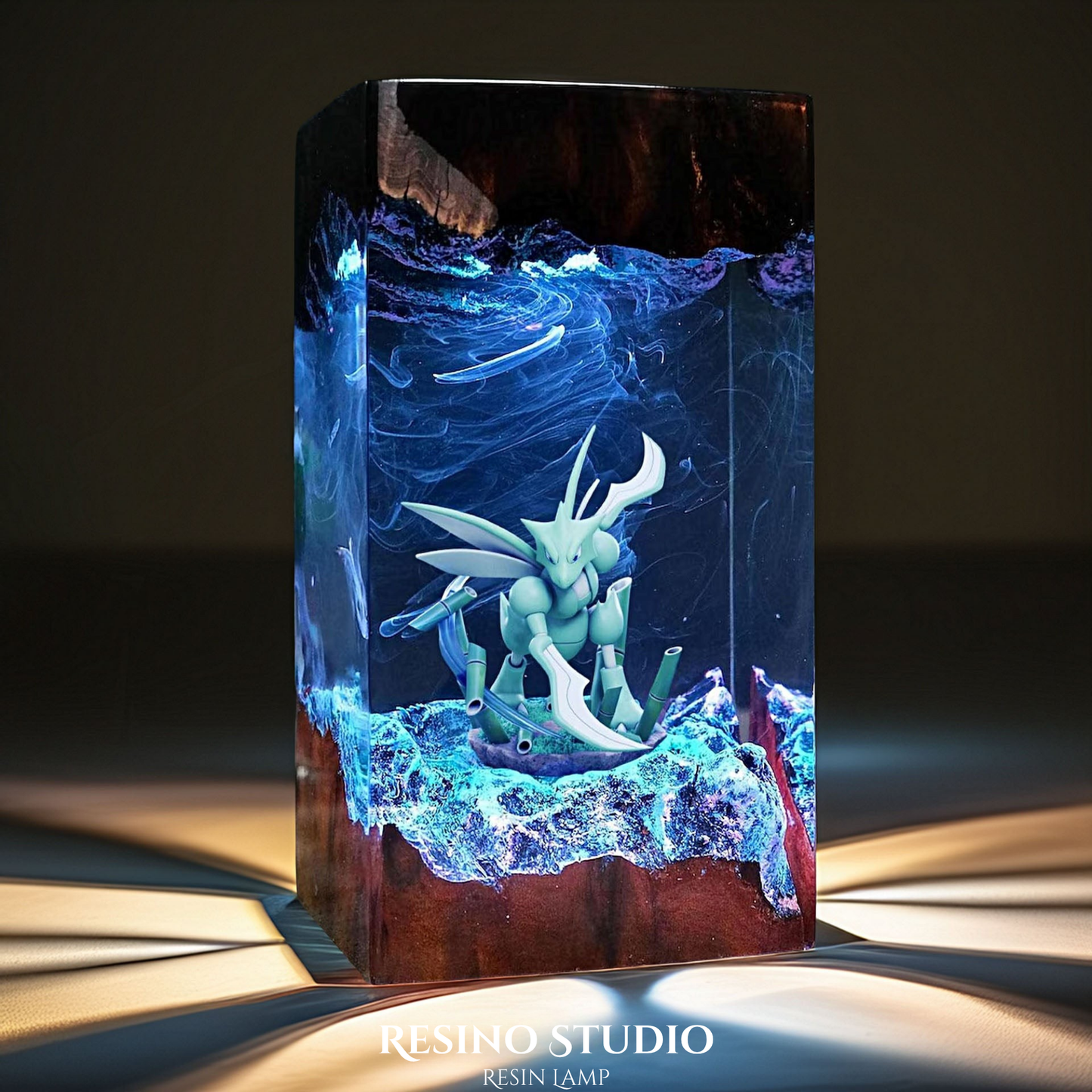 Scyther Resin Lamp, Pokemon Anime Lamp