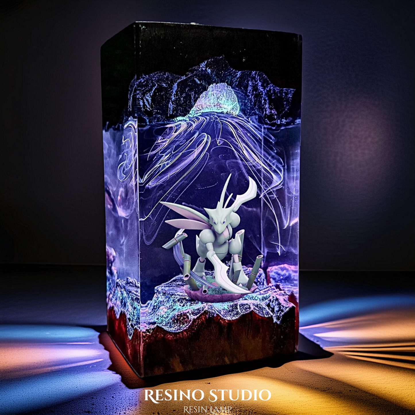 Scyther Resin Lamp, Pokemon Anime Lamp