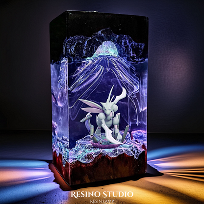 Scyther Resin Lamp, Pokemon Anime Lamp