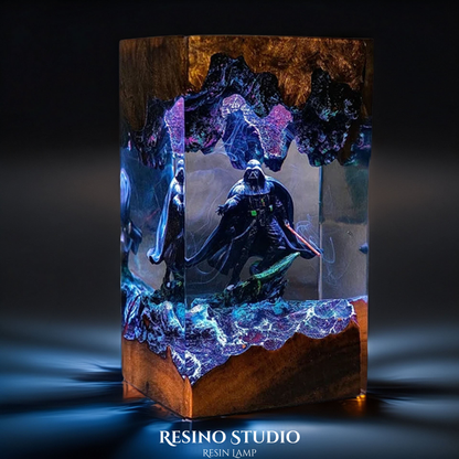 Darth Vader Resin Lamp V2, Star Wars Resin Lamp